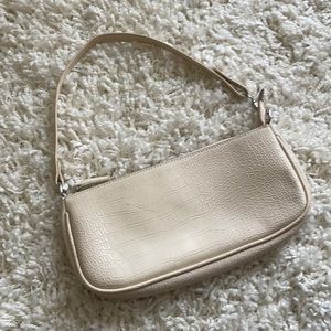 Beige mini bag